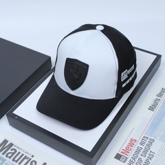Nón Lưỡi Trai Logo Ferrari Trắng- M51