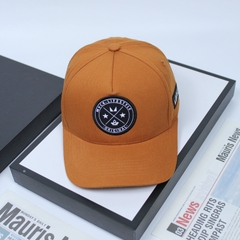 Mũ Lưỡi Trai Life Style Logo Tròn  Nâu- M90