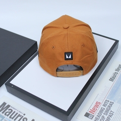 Mũ Lưỡi Trai Life Style Logo Tròn  Nâu- M90
