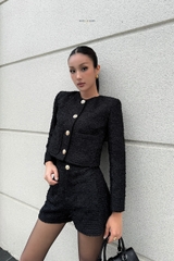 MIEN STORE ÁO KHOÁC NỮ DÁNG NGẮN ÁO DẠ JESSE WOMEN