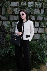 MIEN STORE ÁO KHOÁC NỮ MÙA ĐÔNG CHẤT DẠ FLORA WOMEN