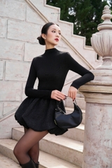 MIEN STORE CHÂN VÁY BÍ NGÔ DÁNG NGẮN CHẤT DẠ NHUNG JENNY