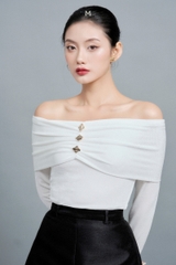 MIEN STORE ÁO THUN NỮ TRỄ VAI DÀI TAY JENA