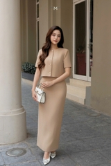 CHÂN VÁY DÁNG DÀI NỮ CÔNG SỞ ARA MIEN STORE
