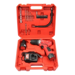 Máy Khoan Vặn Vít Oshima KP12TD-K Đỏ Pin Lithium