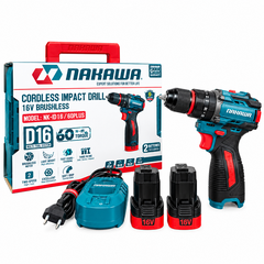 Máy Khoan Pin 3 Chức Năng Nakawa 16v NK-KD1610/60PLUS