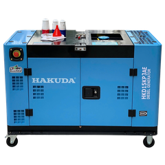 Máy Phát Điện 15KW Chạy Dầu Hakuda HKD15KP3AE Siêu Êm