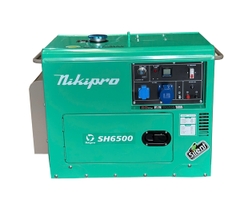 Máy Phát Điện Chạy Dầu Cách Âm 6KW NikiPro SH-6500