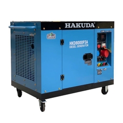 Máy Phát Điện Hakuda 8KW Chạy Dầu HKD8000P3A 3 Pha
