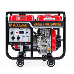 Máy Phát Điện Chạy Dầu 8kW Maxlock MD9500S 3 Pha