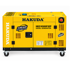 Máy Phát Điện Chạy Dầu 16KW Hakuda HKD16500P3EP 3 Pha