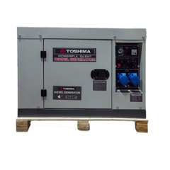 Máy Phát Điện Chạy Dầu 7KW Toshima T90E