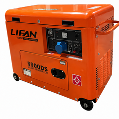 Máy Phát Điện 5Kw Chạy Dầu Lifan LF5500DS Đề Nổ
