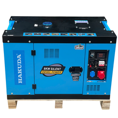 Máy Phát Điện Chạy Dầu Hakuda 8KW HKD8000P3 3 Pha