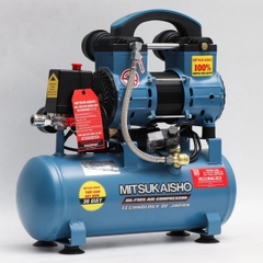 Máy Nén Khí Không Dầu Mitsukaisho 1.5HP 12L