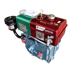 Máy Nổ Dầu Quantrai 6HP QT R175A (D6 Nước)