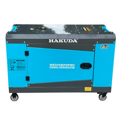 Máy Phát Điện 15KW 3 Pha Chạy Dầu Hakuda HKD15KP3PRO Siêu Cách Âm