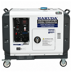 Máy Phát Điện 7KW Chạy Dầu Hakuda HKD7500P1PRO Siêu Cách Âm