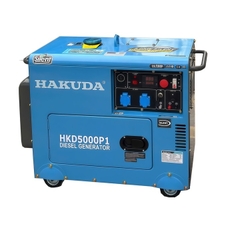 Máy Phát Điện Chạy Dầu 5KW Hakuda HKD5000P1