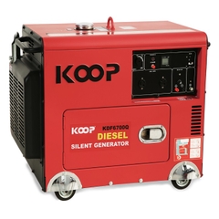 Máy Phát Điện Chạy Dầu Koop 5Kw(6.3kva) KDF6700Q
