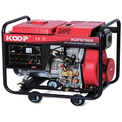 Máy Phát Điện Chạy Dầu Koop 5Kw(6.3kva) KDF6700X