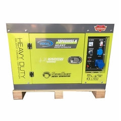 Máy Phát Điện Chạy Dầu Topall 6Kw TOP9800SE-N