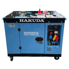 Máy Phát Điện Chạy Dầu 8KW Hakuda HKD8500P3A 3 Pha