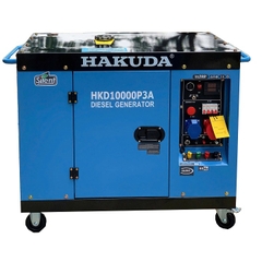 Máy Phát Điện 10KW 3 Pha Chạy Dầu HAKUDA HKD10000P3A