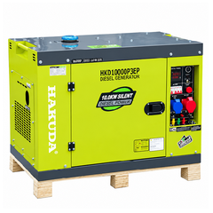 Máy Phát Điện Chạy Dầu Hakuda 10KW HKD10000P3EP 3 Pha