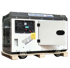 Máy Phát Điện Chạy Dầu 12Kva Hakuda 3 Pha Siêu Cách Âm