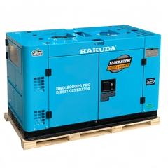 Máy Phát Điện Chạy Dầu Hakuda HKD12000P3 PRO 3Pha Siêu Cách Âm 12Kw