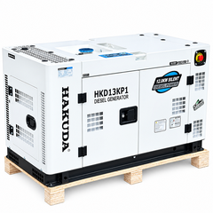 Máy Phát Điện 12KW Hakuda Chạy Dầu HKD13KP1 Siêu Cách Âm