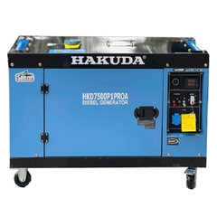 Máy Phát 7KW Điện Hakuda HKD7500P1PROA Chạy Dầu Siêu Cách Âm