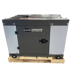 Máy Phát Điện Chạy Dầu Huspanda 5Kw HD6600S Siêu Chống Ồn