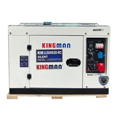 Máy Phát Điện Chạy Dầu Kingman 8.5kva 1-3 Pha KM1150S3D-RC