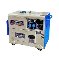 Máy Phát Điện Chạy Dầu Toshima 5KW T6500ETK Đề Nổ