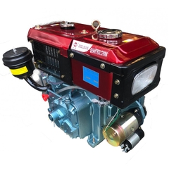 Máy Nổ Dầu Quantrai 8HP QT R180ND (D8 Gió Đèn Đề)