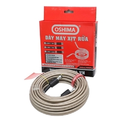Dây Xịt Rửa Oshima 6.0mm x 15M Xám