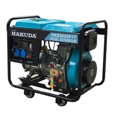 Máy Phát Điện Dầu 5KW Hakuda HKD5000P1T 1Pha