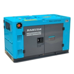 Máy Phát Điện 10Kw Chạy Dầu Hakuda HKD10000P3PRO 3 Pha Siêu Cách Âm