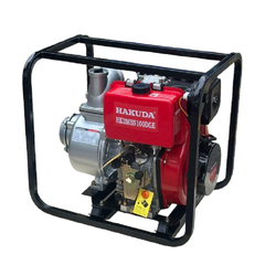 Máy Bơm Nước Chạy Dầu 6.6KW Có Đề Hakuda HKDMBN100DGE