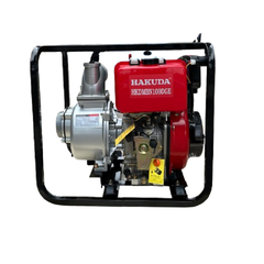 Máy Bơm Nước Chạy Dầu 6.6KW Hakuda HKDMBN100DGE Có Đề