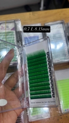 LÔNG MI TONE MÀU XANH CÁC LOẠI- COLOR LASH COLLECTION