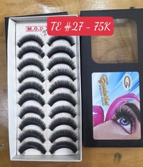 Lông mi Strip Lashes hot trend ( Natural False Eyelashes Cat Eye Lashes Strips Invisible Band Fake Mink Strip Lash Wispy Thin Clear Band Cateye Eye Lash Pack Full Volume Medium Length 8-14)