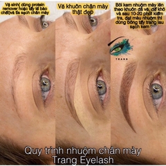 Nhuộm Mi & Nhuộm Chân Mày Màu Đen, Nâu