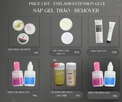 Keo nối mi chùm trong không màu, Clear Cluster glue