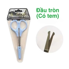 Kéo cắt chuyên dụng các loại bằng thép không gỉ với thiết kế cong, tròn. hình chim hạc, tỉa chân mày, nail, mi