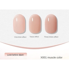 Sơn gel Xeijayi chính hãng màu nude, trong suốt, màu đỏ 15ml