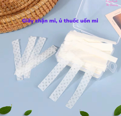 Giấy ủ thuốc uốn mi, chặn mi khi uốn lông mi, giúp mi dễ dàng cong đẹp hơn