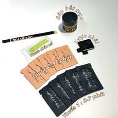 Set uốn mi Cao cấp Blackwings dạng gói. Uốn mi siêu nhanh 12 phút